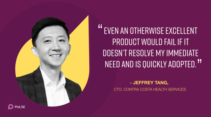 An image of Jeffrey Tang, CTO of Contra Costa Health