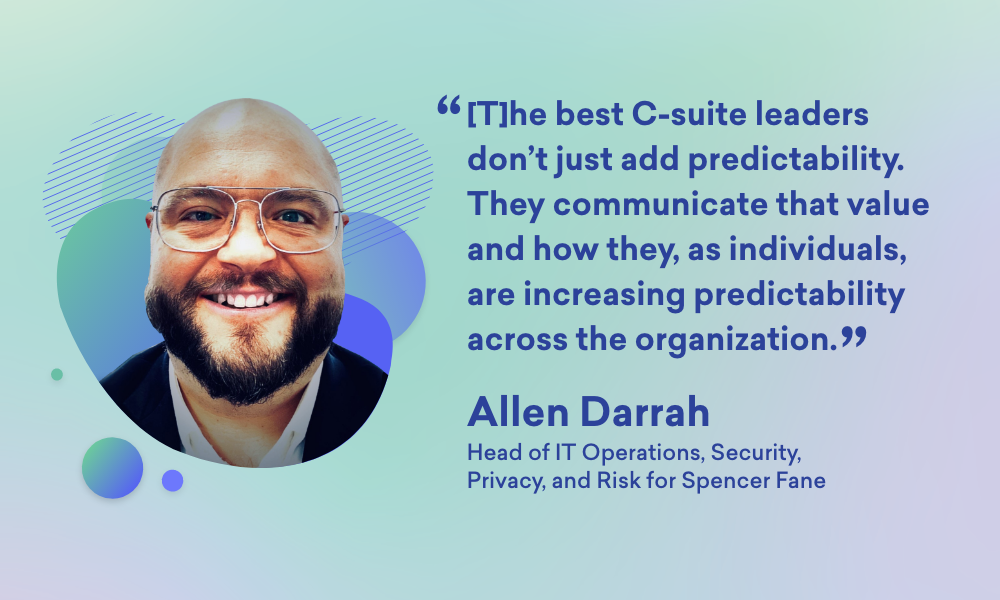 An image of Allen Darrah, Head of IT at Spencer Fane.