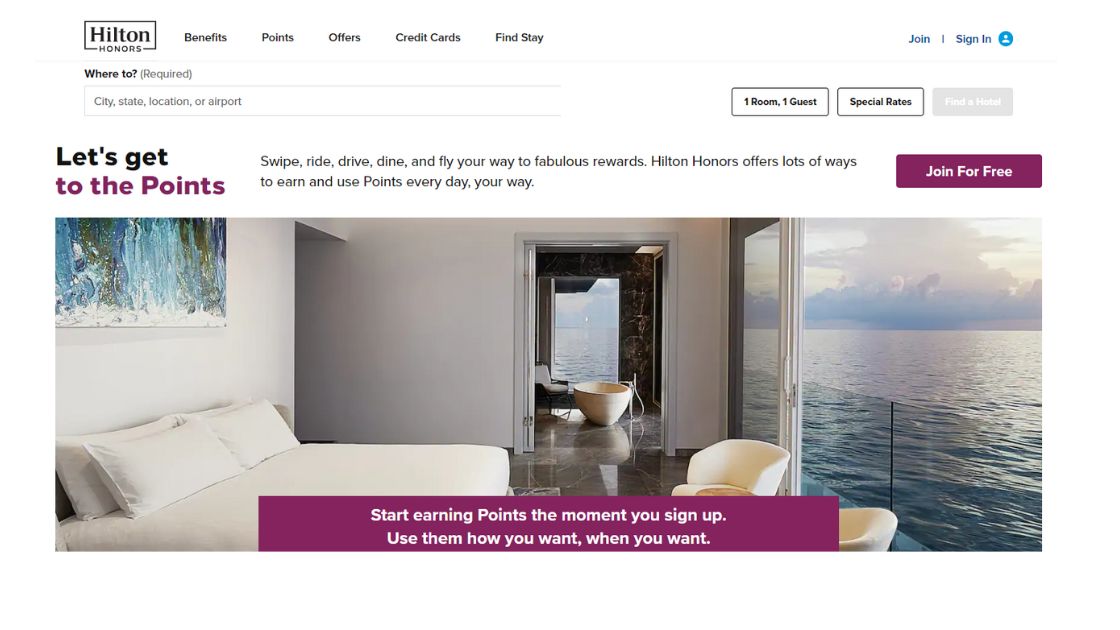 Sell Hilton Honors Points for Cash The Miles Market
