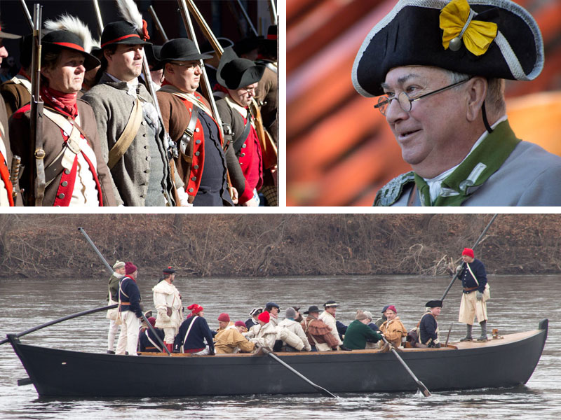 Patriots Week Reenactment Collage