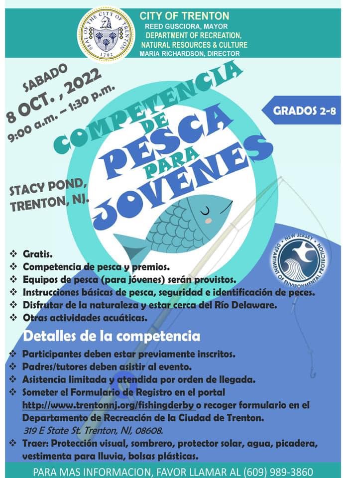 Youth Fishing Derby Trenton NJ Events TDA