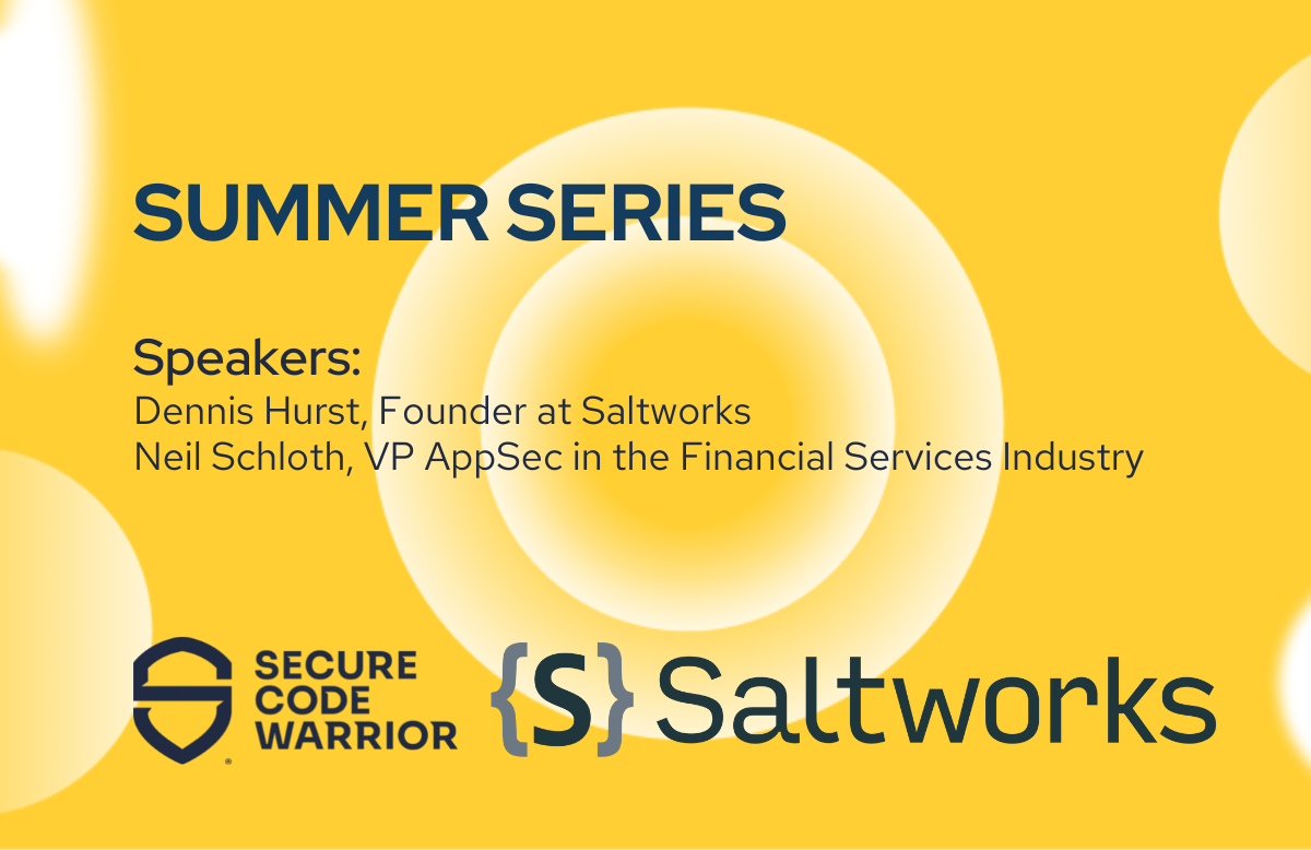 Saltworks and Secure Code Warrior Better together