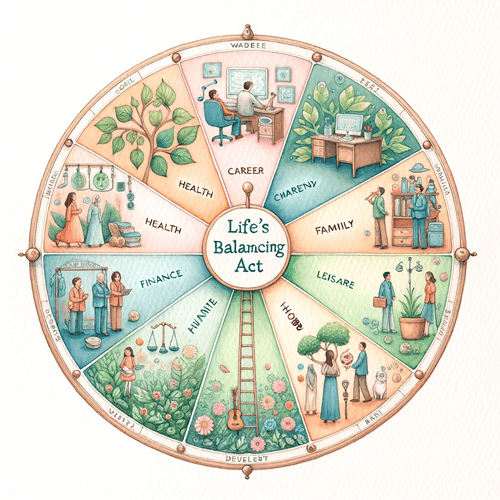 Work / Life Balance Wheel (워라벨 밸런스 휠)