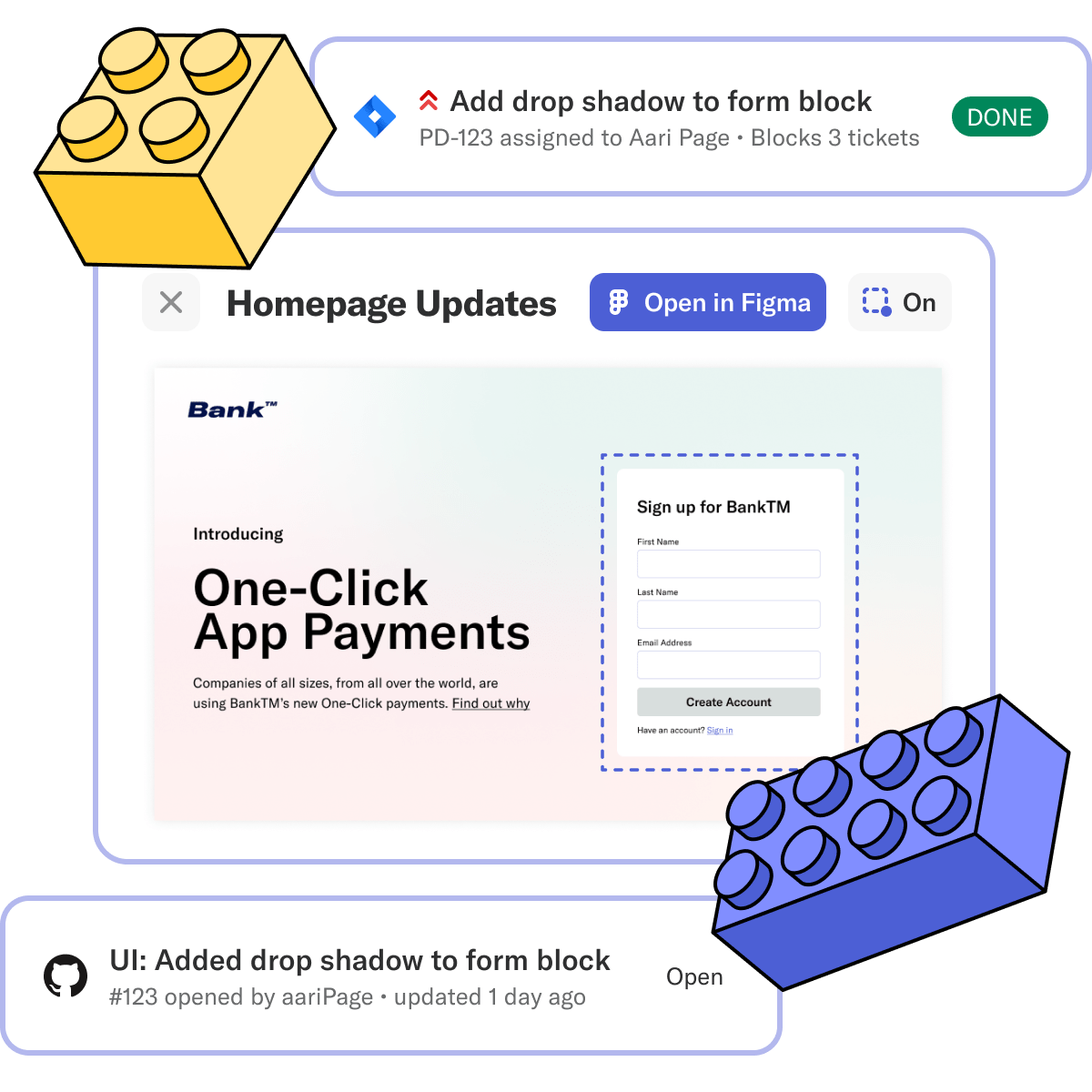 Notebooks integrations workflow UI