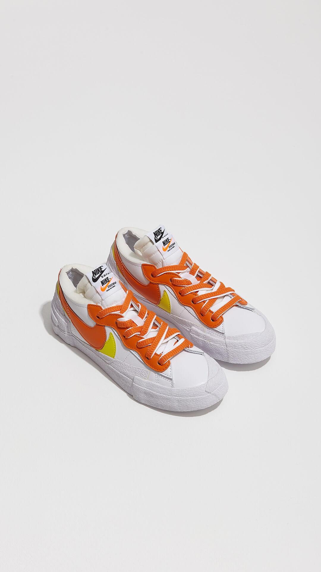 Nike x sacai - Blazer Low - Magma Orange - DD1877-100