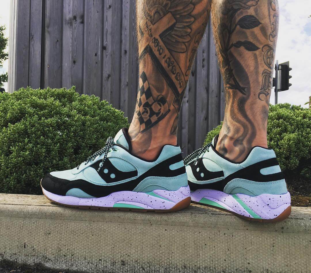 Saucony - G9 Shadow 6 - "Scoops Pack Mint Chocolate Chip" - mint green/black - S70186-1