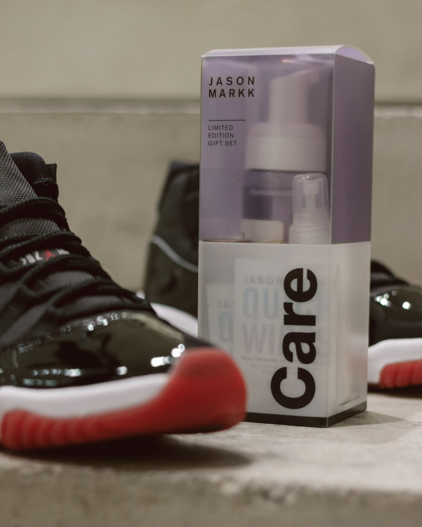 Das Geschenk fĂĽr Sneaker-Liebhaber: Jason Markk Care Gift-Set Sneakerreiniger