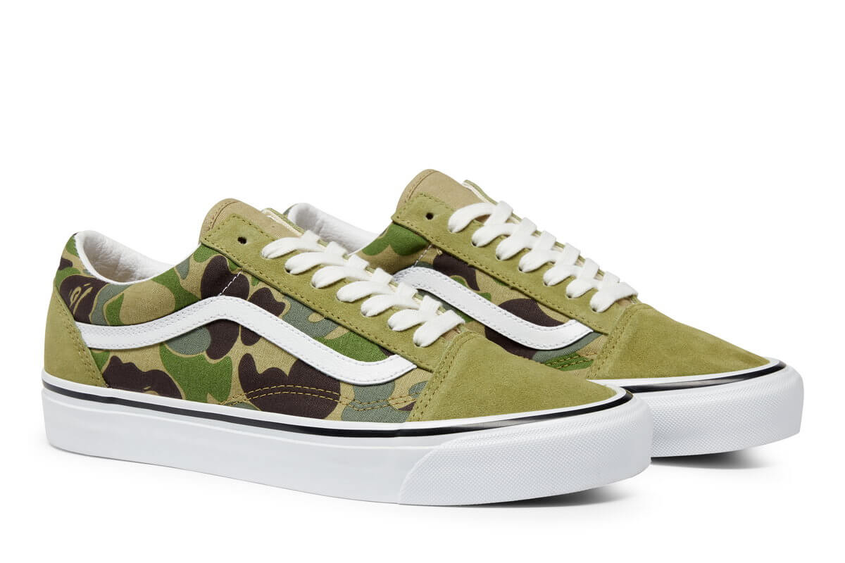 Vans x BAPE - Old Skool - "ABC Camo"