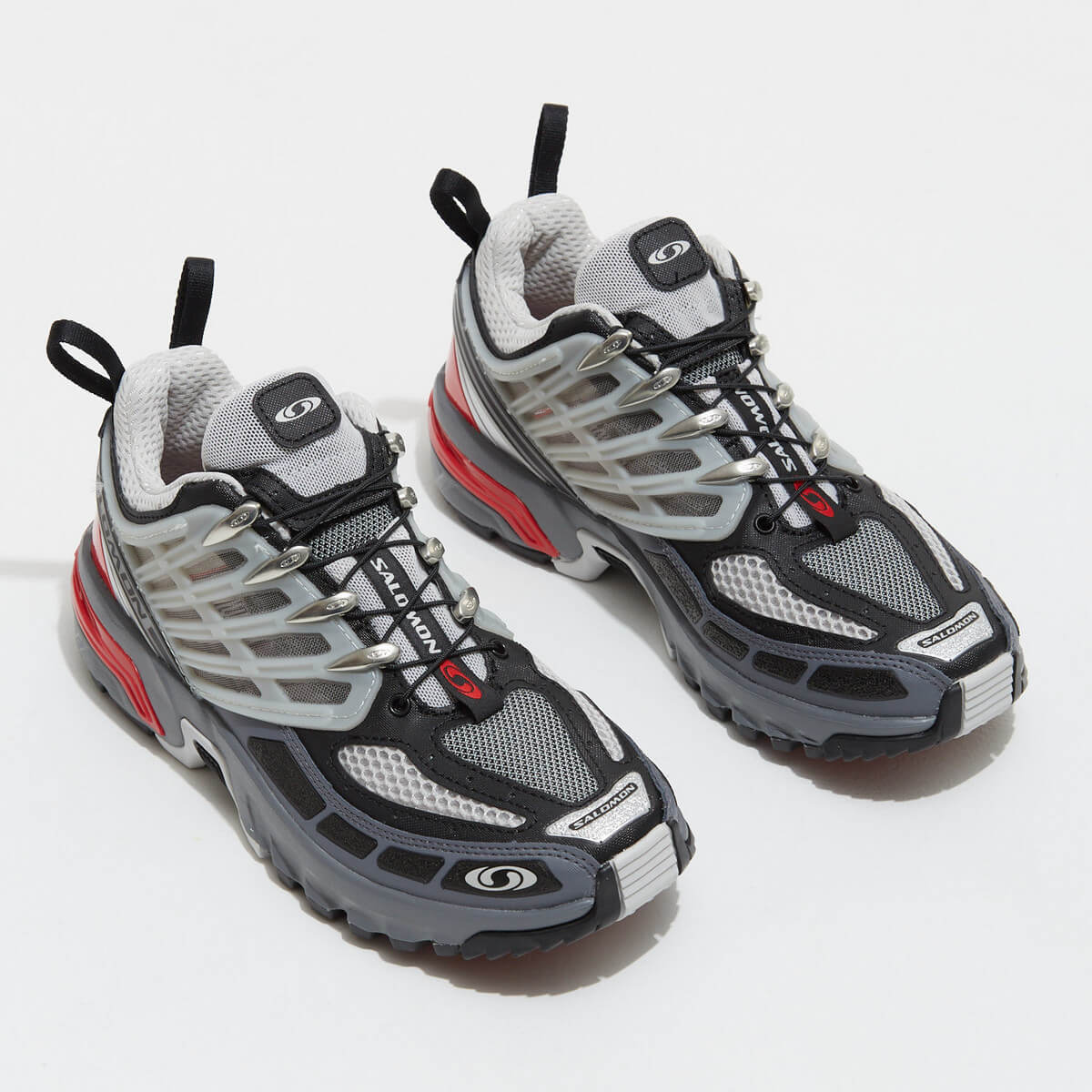 Salomon - ACSÂ PRO Advanced - lunar rock/quiet shade/red - L41553700