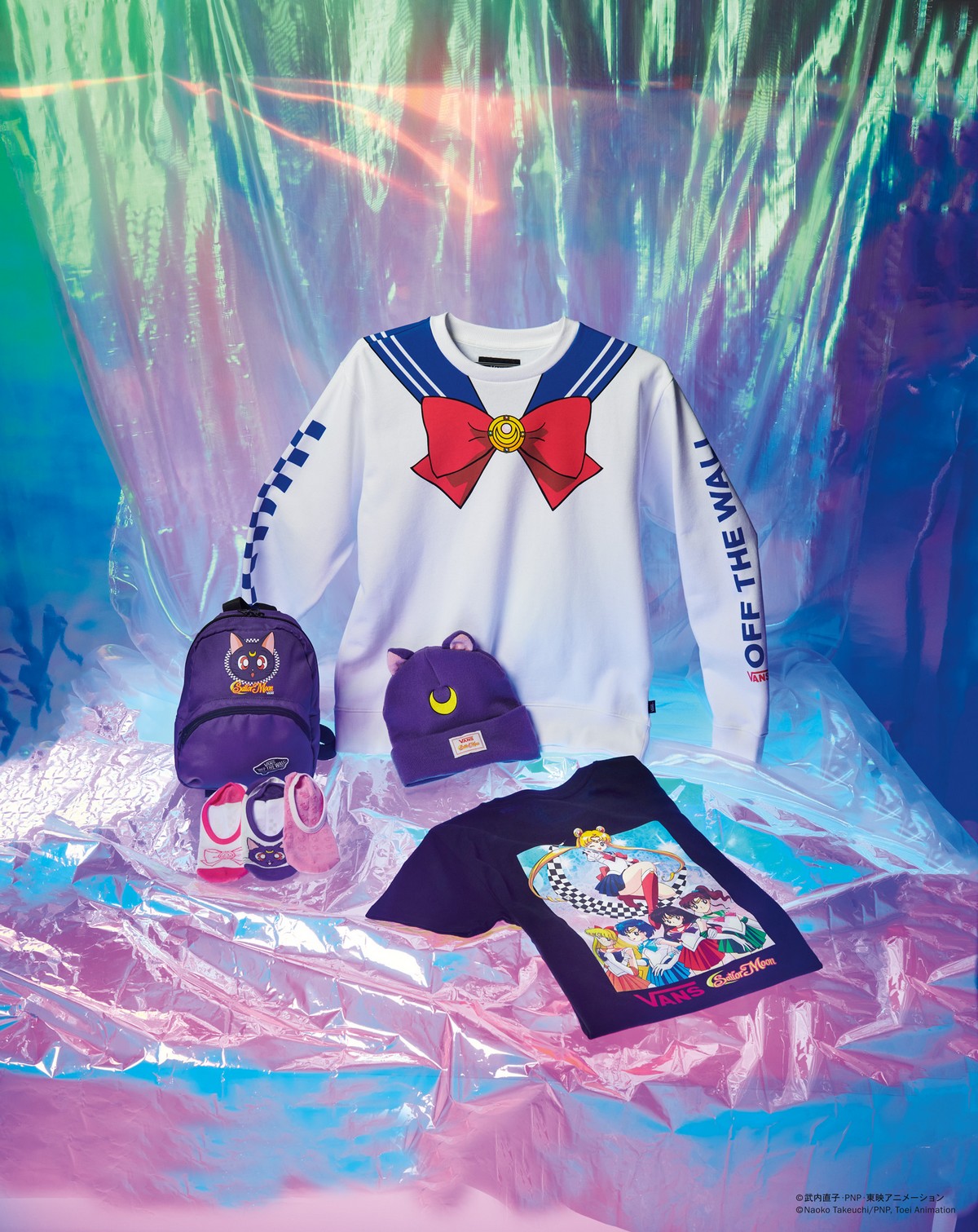 vans sailor moon sweatshirt