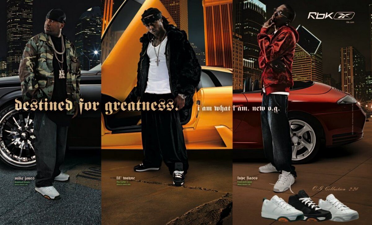 Reebok - Destined for greatness - Mike Jones, Lil Wayne & Lupe Fiasco - OG Collection