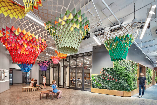 Etsy HQ Biophilic Office Design