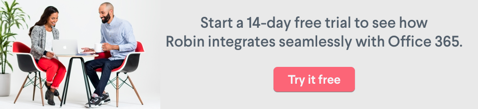 Robin 14 day free trial conference room scheduling