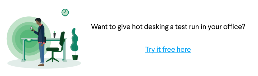 try hot desking in your office with Robin software