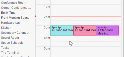 Editing organizer calendar event in Google