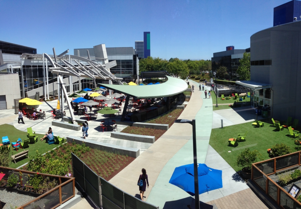 Googleplex is a great example of a company investing in a successful digital workplace strategy for their employees