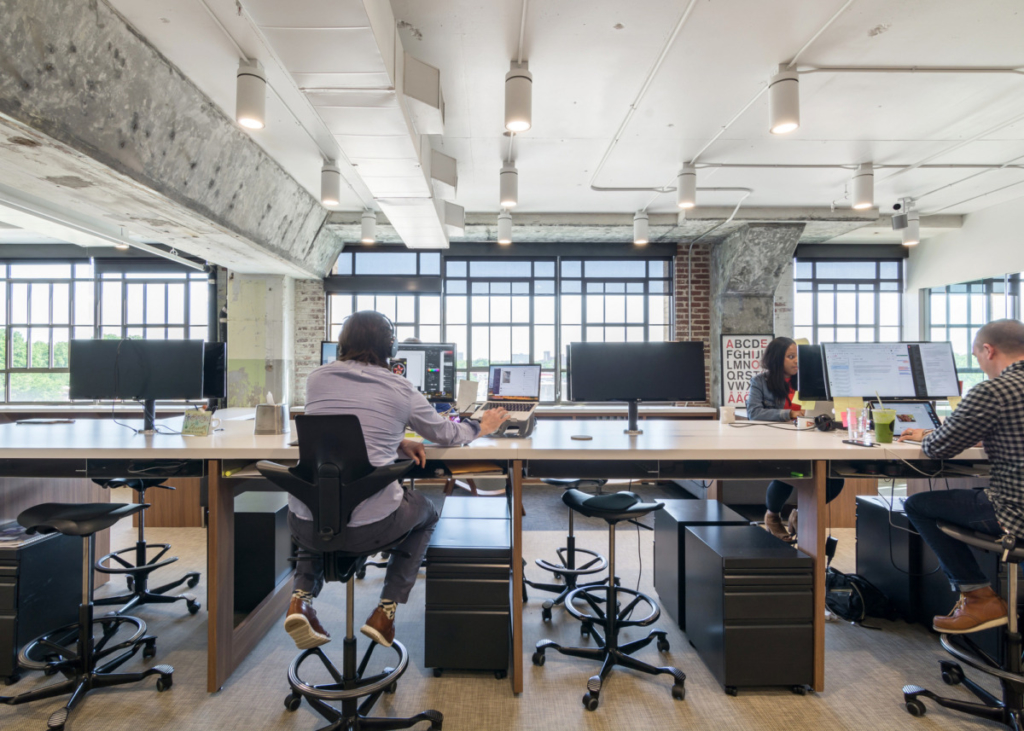 Millennials, or Generation Y, want flexibility at work. Flexible seating allows them to choose when and where they work
