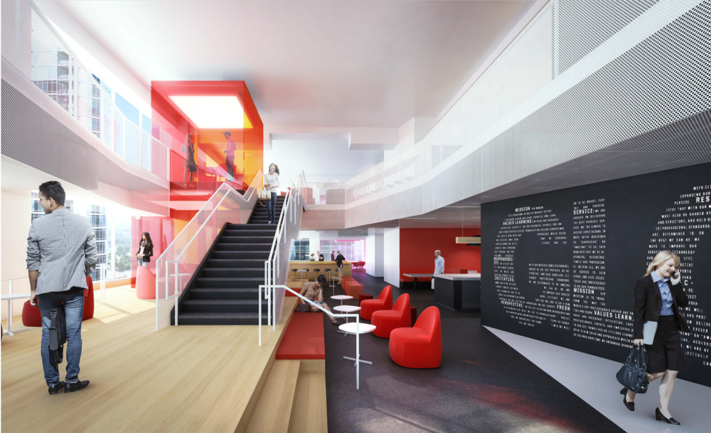 GLG's activity-based working environment office