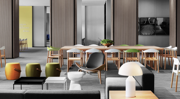 SINA’s Beijing HQ features many ideas to promote wellness in the workplace
