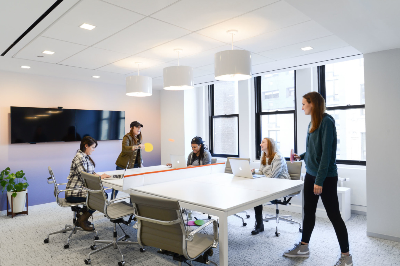 ClassPass efficient use of space conference room