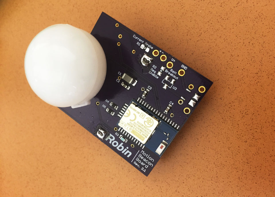Custom bluetooth motion sensor