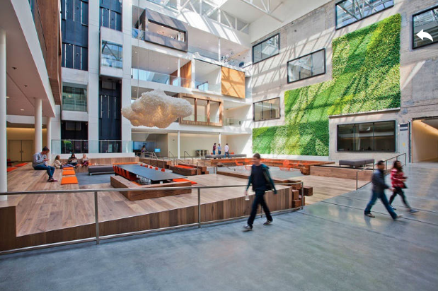 Airbnb Offices via Gensler and Freshome