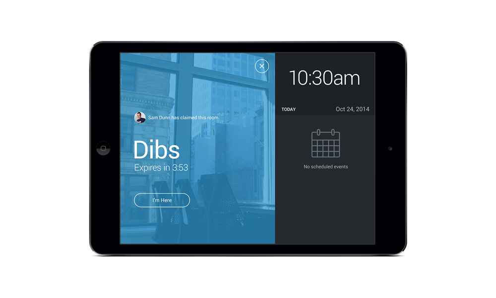 Dibs on Robin Rooms scheduler