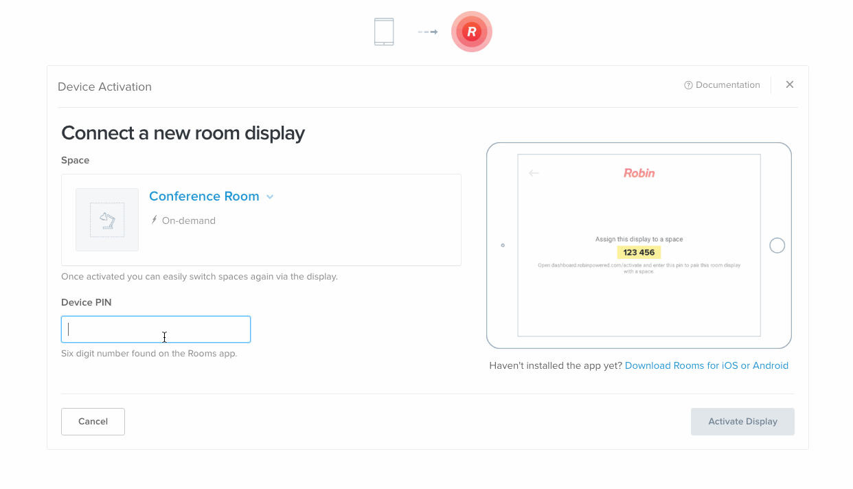 successful-room-display-pairing