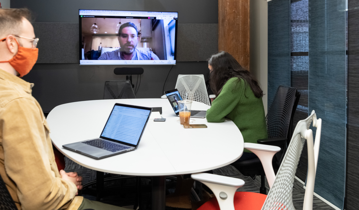 video call hybrid work in 2021