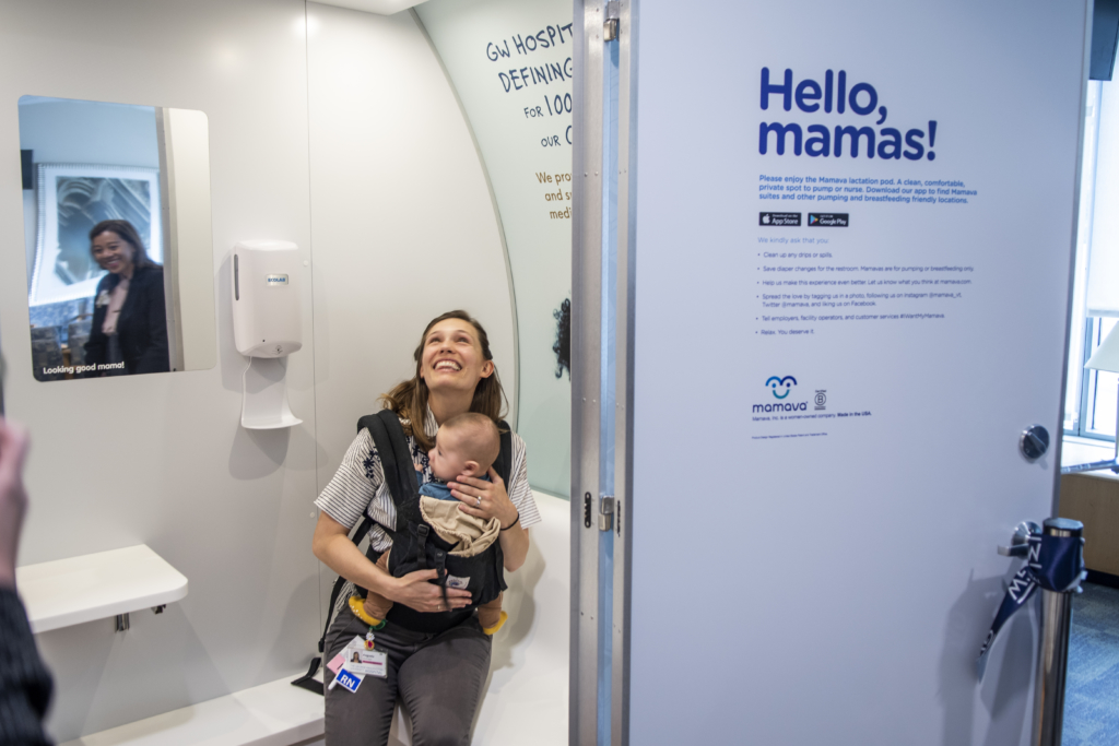 Mamava pods promote all inclusive workplaces