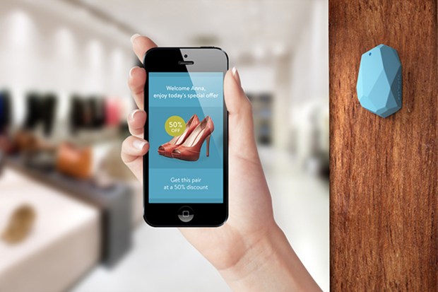 iBeacon in retail application