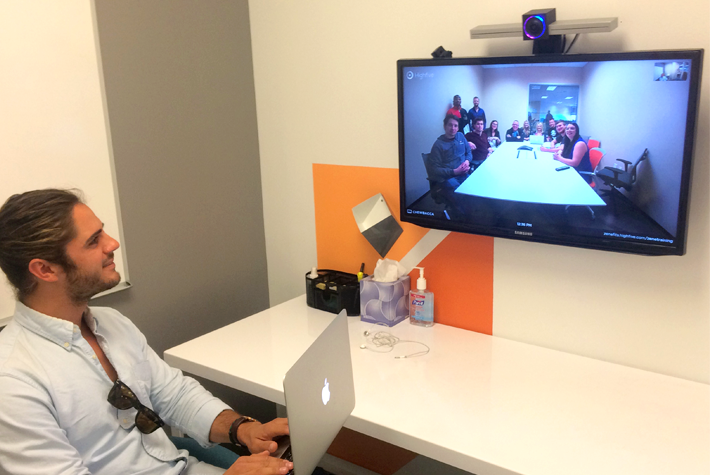 Zenefits technology teleconferencing