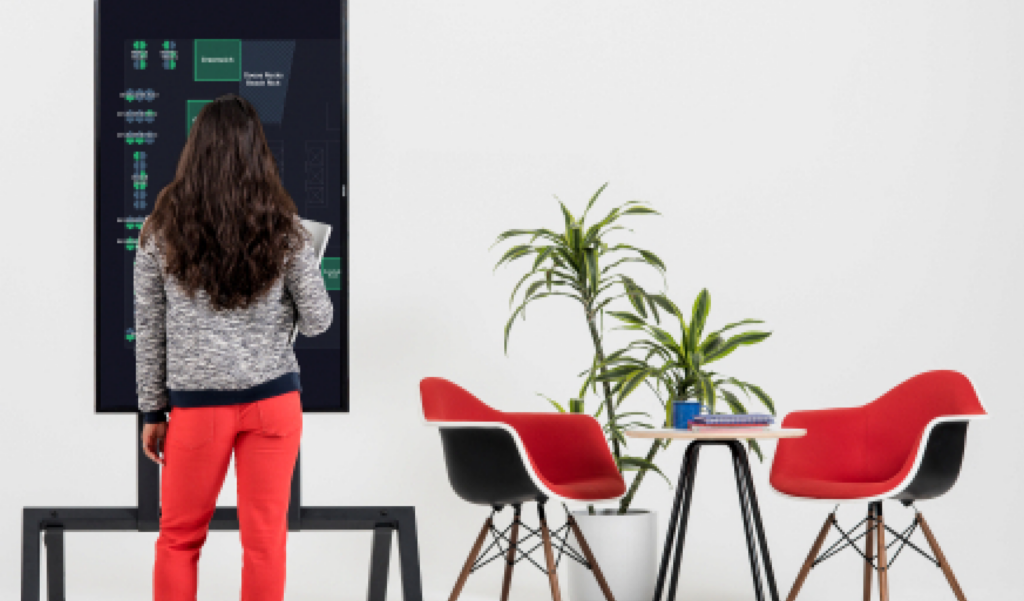 interactive meeting room booking system