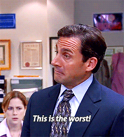 Michael Scott from NBC's The Office Giphy Memorizing Room Names in Outlook