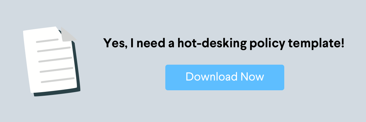 Hot-desking policy template cta