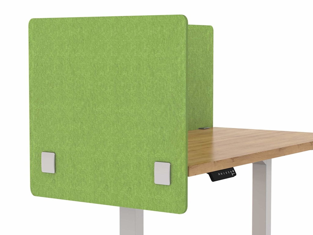 Desk dividers are a quick open office hack to reintroduce privacy