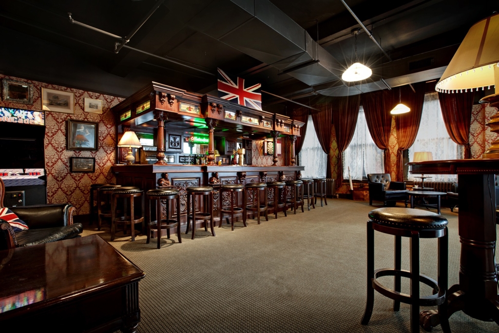 Ceros NYC office pub social area future of work