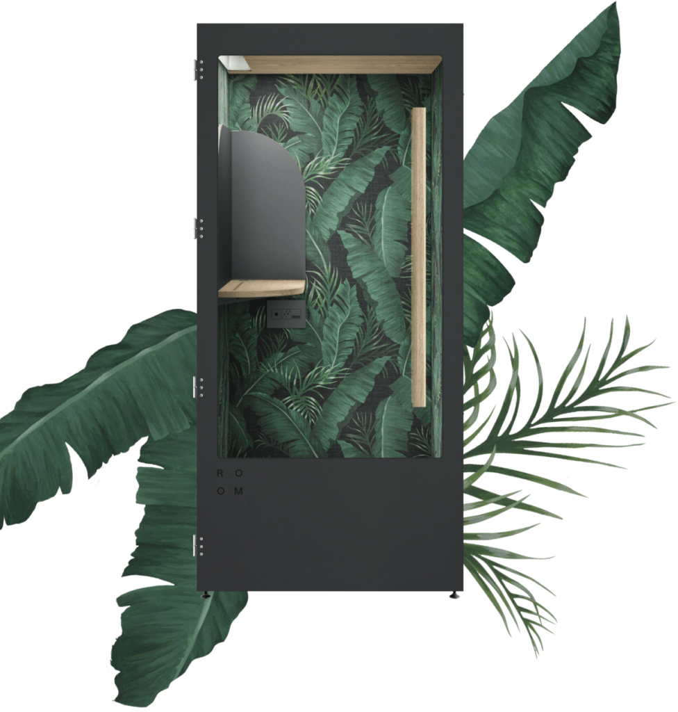 Phone booths are a popular solution to decreasing phone call related noise in the open office
