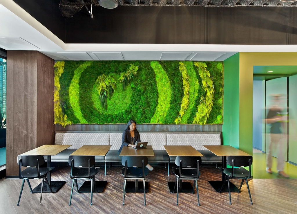 LinkedIn Biophilic Office Design
