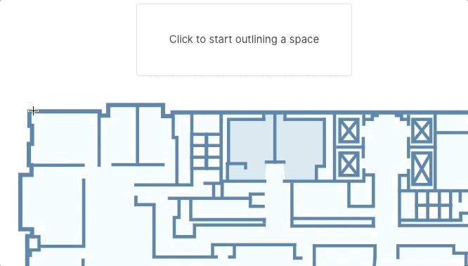 Editing a space on the map