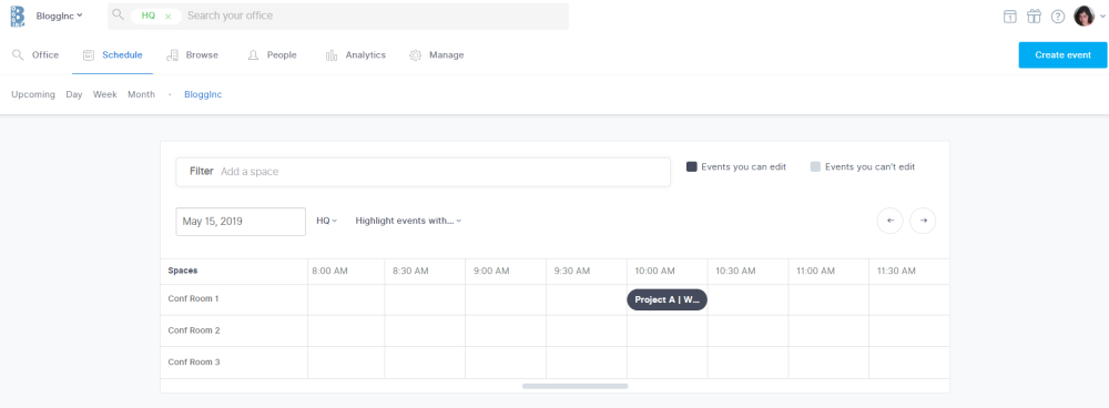 using the Robin calendar under the schedule tab in the dashboard, you can find a recurring meeting