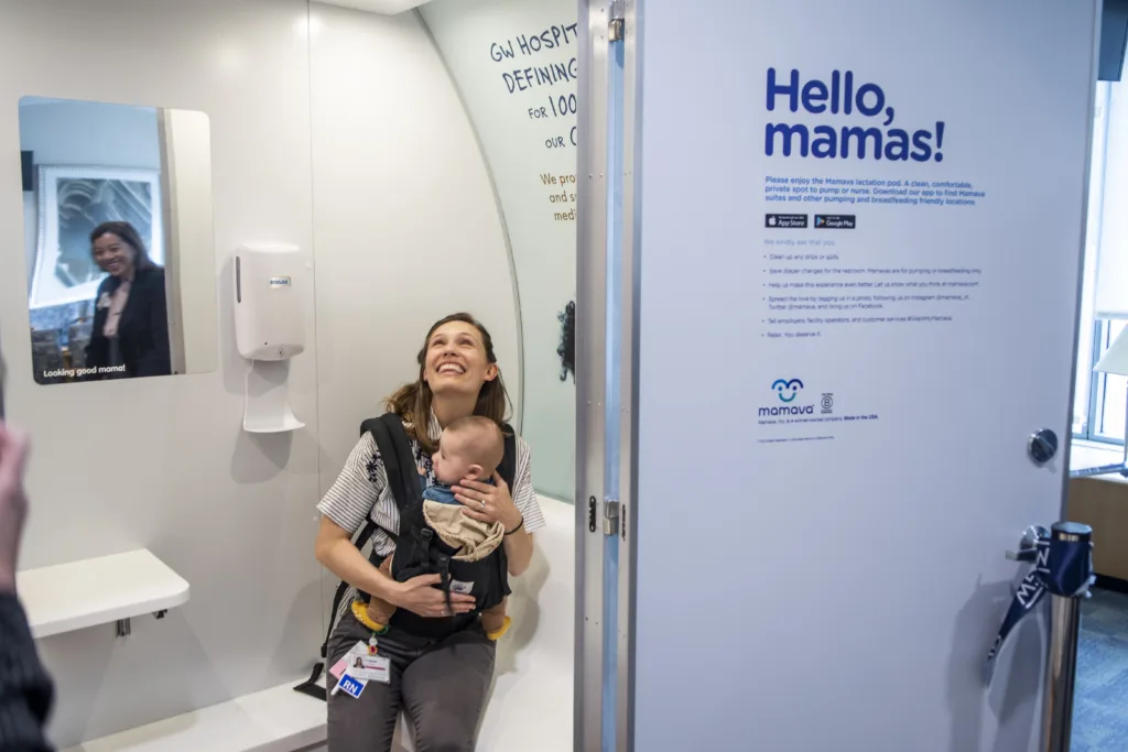 Mamava pods promote all inclusive workplaces