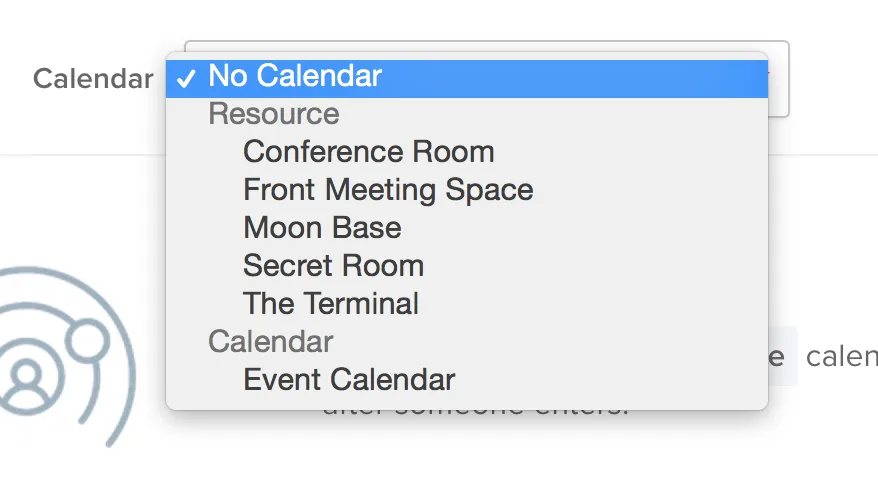Expanded calendar resources