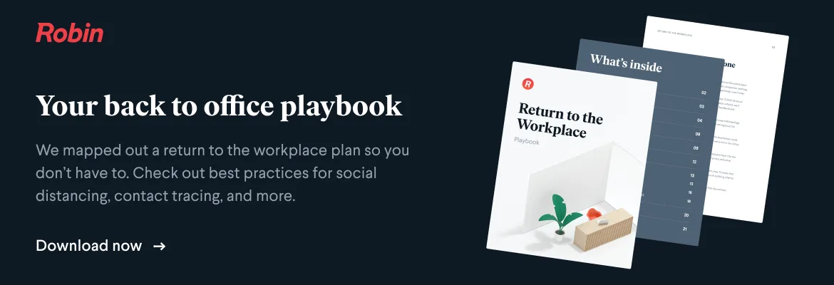 return to office playbook template for 2021