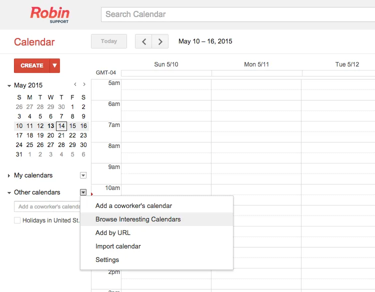 Browse Interesting Calendars