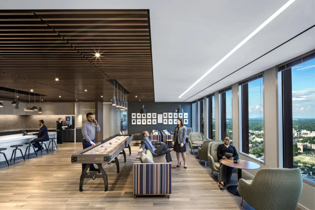 Space variety lets your employees work in a way that best serves their comfort and needs and improves wellness in the workplace