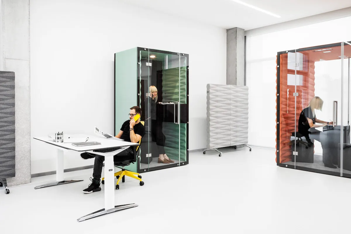 A pod for activity-based working in an open office layout