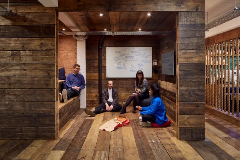 The Nest London flex space office design