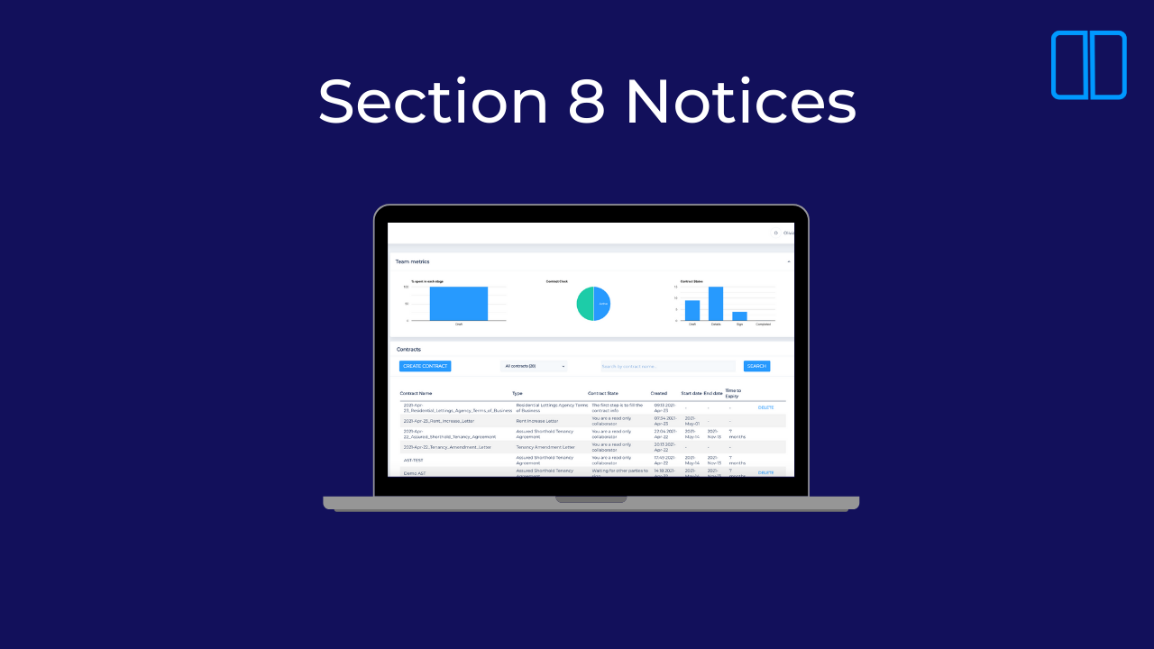 An introduction to Section 8 notices on Legislate