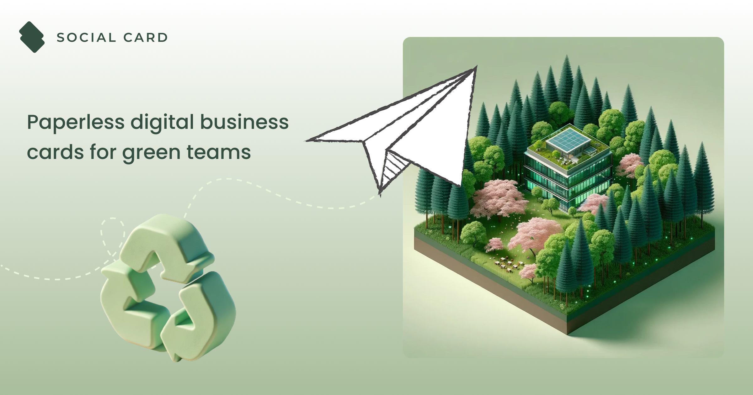 EcoFriendly Paperless Business Card Software Social Card